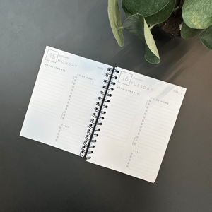 PLANNER 2024/1 - half year - a day a page