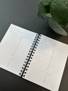 PLANNER 2025 - A week per 2-pages (PRE-ORDER)